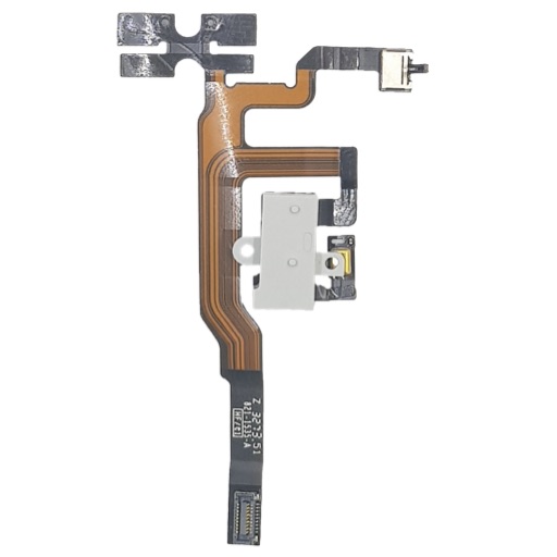 iPhone 4S Шлейф с разъемом гарнитуры + кнопки громкости белый 2