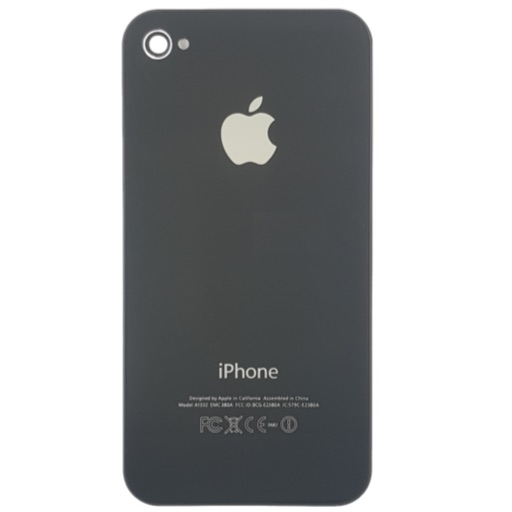 iPhone 4S Крышка задняя черная сторона 1