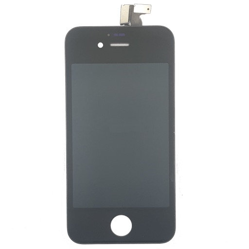 Дисплей / Экран Apple iPhone 4 — Копия (Черный) вид спереди