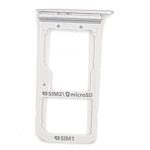 Samsung Galaxy S7 edge SIM лоток цвет серебро сторона 1