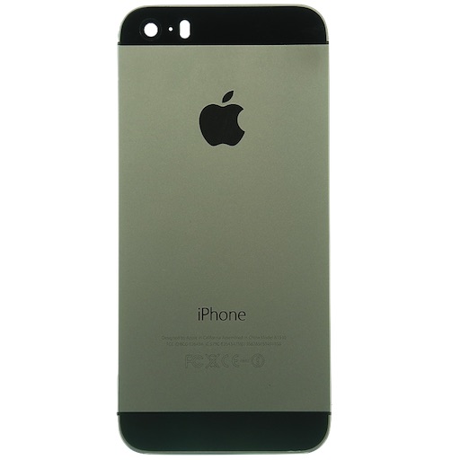 iPhone 5S Крышка задняя черная сторона 1