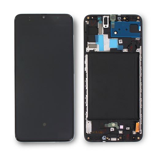 Дисплей / Экран Samsung Galaxy A70 вид спереди и сзади