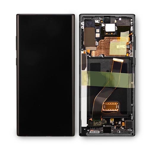 Дисплей / Экран Samsung Galaxy Note 10+ вид спереди и сзади