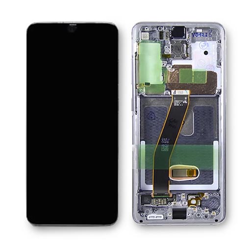 Дисплей / Экран Samsung Galaxy S20 вид спереди и сзади