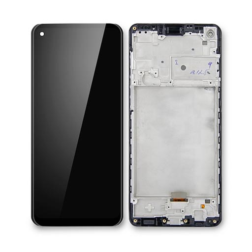 Дисплей / Экран Samsung Galaxy A21s вид спереди и сзади