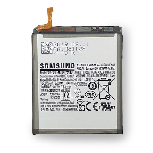 Аккумулятор Samsung Galaxy Note 10 (N970) сторона 1