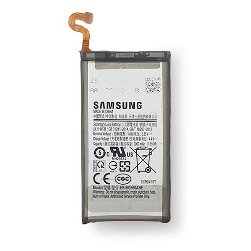 Аккумулятор Samsung Galaxy S9 (G960) снятый сторона 1