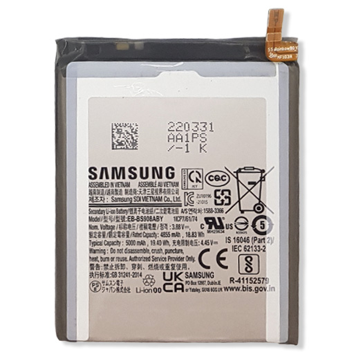 Аккумулятор Samsung Galaxy S22 Ultra (S908) — EB-BS908ABY сторона 1
