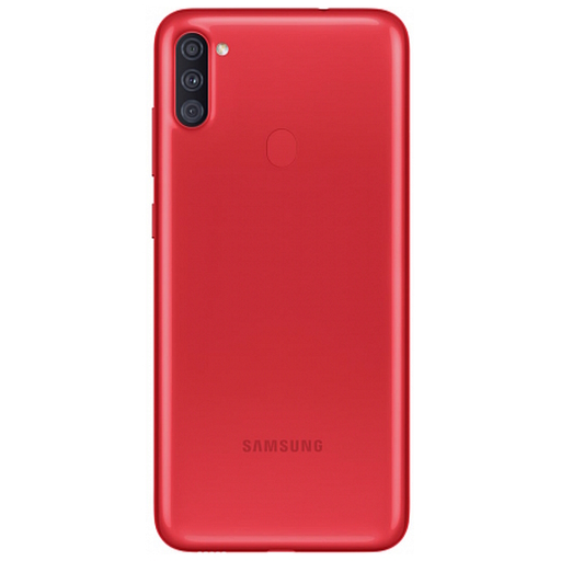 Samsung Galaxy A11 Крышка задняя красная