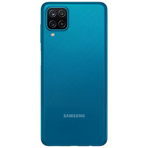 Samsung Galaxy A12 Крышка задняя — Копия синяя