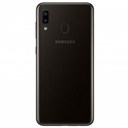 Samsung Galaxy A20 Крышка задняя черная