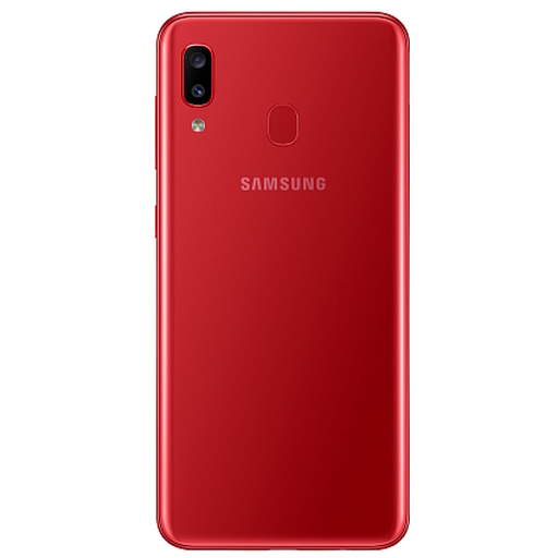 Samsung Galaxy A20 Крышка задняя красная