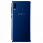Samsung Galaxy A20 Крышка задняя синяя