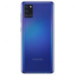 Samsung Galaxy A21s Крышка задняя синяя