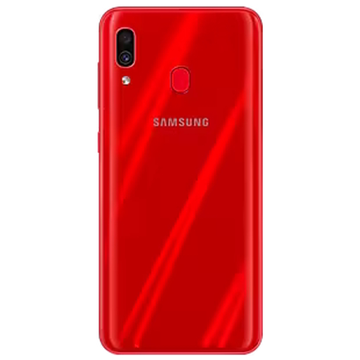 Samsung Galaxy A30 Крышка задняя красная
