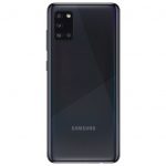 Samsung Galaxy A31 Крышка задняя черная