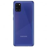 Samsung Galaxy A31 Крышка задняя синяя