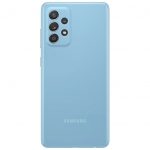 Samsung Galaxy A52 Крышка задняя синяя (голубой)