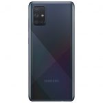 Samsung Galaxy A71 Крышка задняя черная