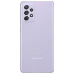 Samsung Galaxy A72 Крышка задняя фиолетовая (лаванда)