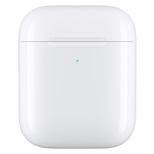 Зарядный кейс (футляр) для Apple AirPods 2 с беспроводной зарядкой фото 1 вид спереди