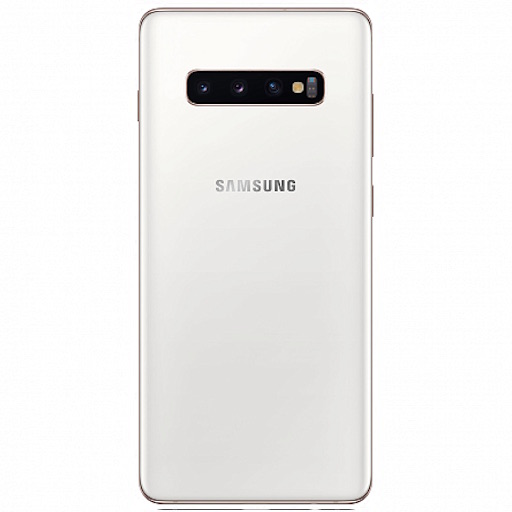 Samsung Galaxy S10+ Крышка задняя белая керамика