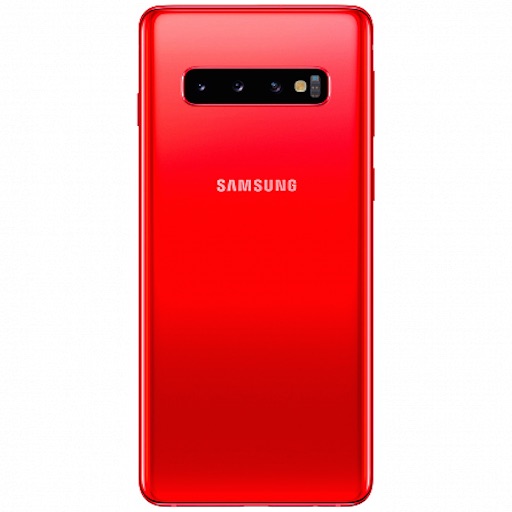 Samsung Galaxy S10 Крышка задняя гранат