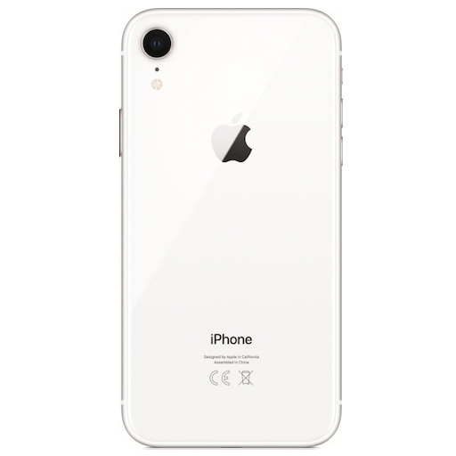 Apple iPhone XR Задняя крышка (стекло) белая