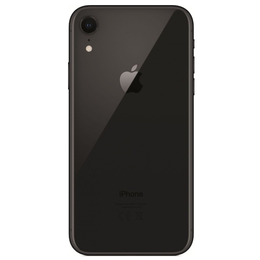 Apple iPhone XR Задняя крышка (стекло) черная
