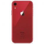 Apple iPhone XR Задняя крышка (стекло) красная