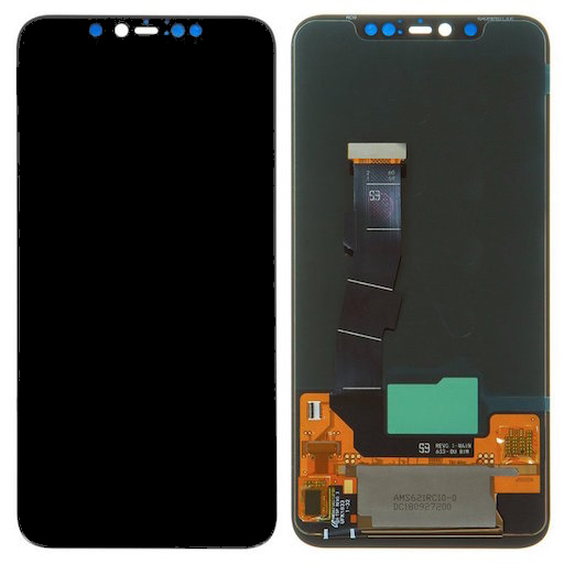 Дисплей / Экран Xiaomi Mi 8 Pro вид спереди и сзади