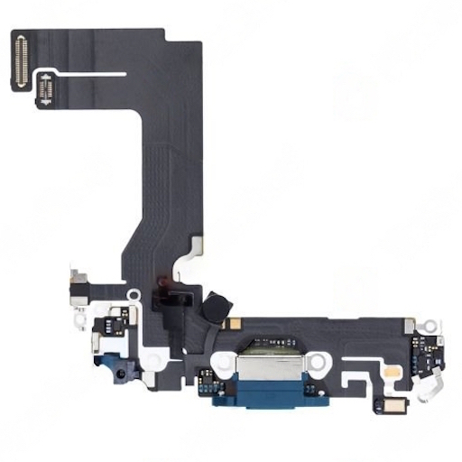Apple iPhone 13 Mini Шлейф с системным разъемом синий