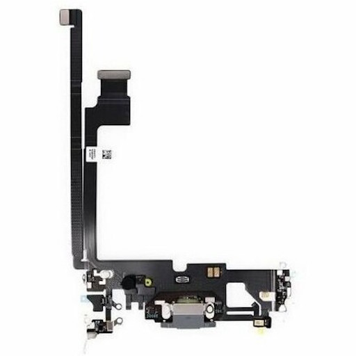 Apple iPhone 12 Pro Max Шлейф с системным разъемом графит - черный