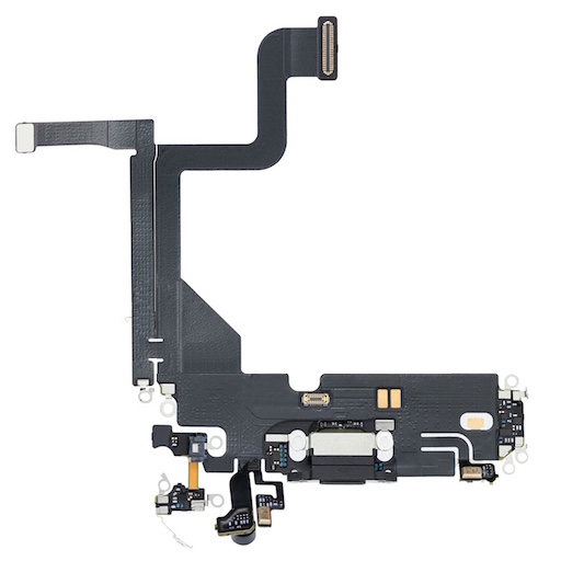 Apple iPhone 13 Pro Шлейф с системным разъемом черный графит