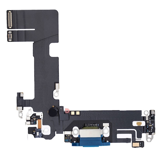 Apple iPhone 13 Шлейф с системным разъемом синий
