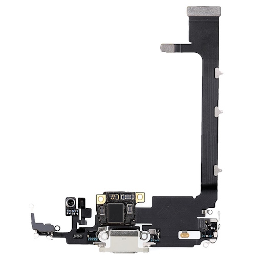 Apple iPhone 11 Pro Max Шлейф с системным разъемом серебро