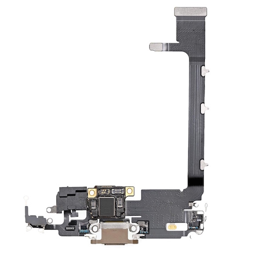 Apple iPhone 11 Pro Max Шлейф с системным разъемом золото