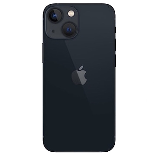 Apple iPhone 13 Mini Задняя крышка (стекло) черный