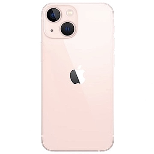 Apple iPhone 13 Mini Задняя крышка (стекло) розовый