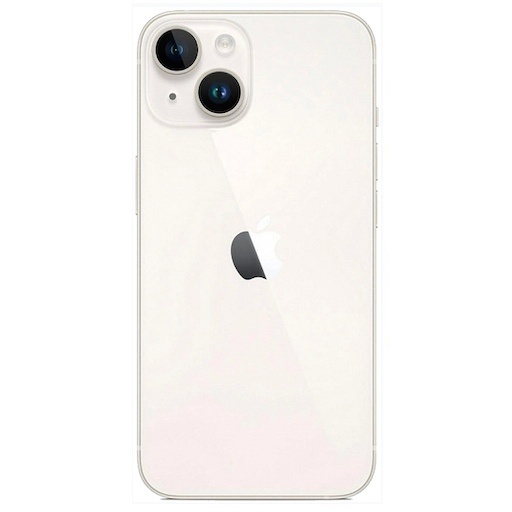 Apple iPhone 14 Задняя крышка (стекло) белая