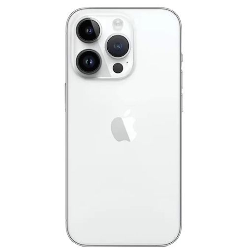 Apple iPhone 14 Pro Max Задняя крышка (стекло) серебро