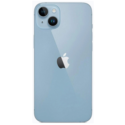 Apple iPhone 14 Задняя крышка (стекло) синяя