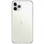 Apple iPhone 11 Pro Max Задняя крышка (стекло) серебро