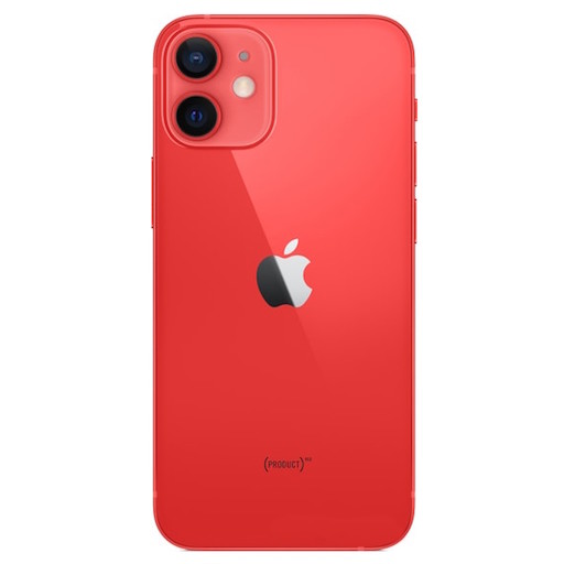 Apple iPhone 12 Mini Задняя крышка (стекло) красная