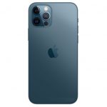 Apple iPhone 12 Pro Задняя крышка (стекло) темно-синяя