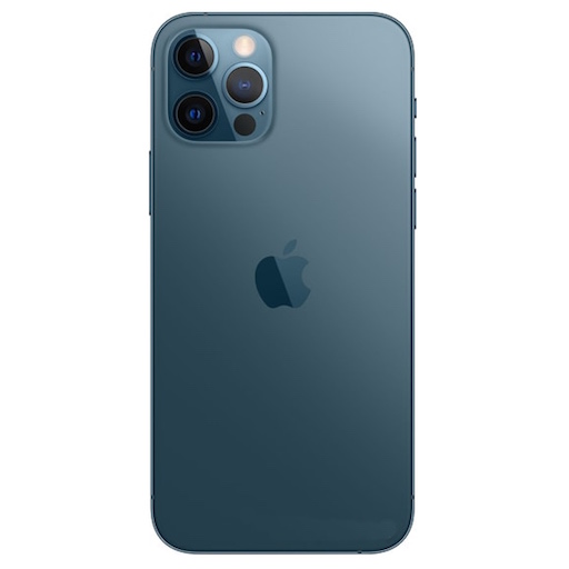 Apple iPhone 12 Pro Задняя крышка (стекло) темно-синяя