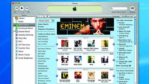 20 лет назад Apple запустила iTunes Store0