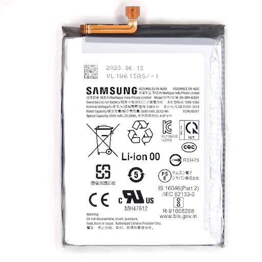 Аккумулятор / Батарея Samsung Galaxy M54 SM-M546 — EB-BM146ABY сторона 1