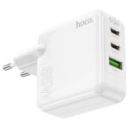 Сетевое зарядное устройство / Блок питания Hoco на 2 USB-C + USB 65W C115A фото 4