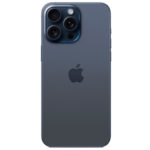 Apple iPhone 15 Pro Max Задняя крышка / стекло синий титан